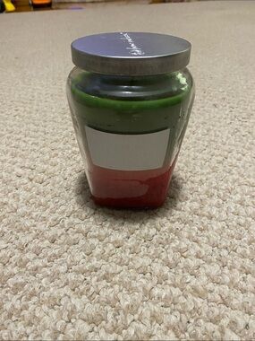 Home interiors Bobbing for Apples 22oz glass jar layered candle